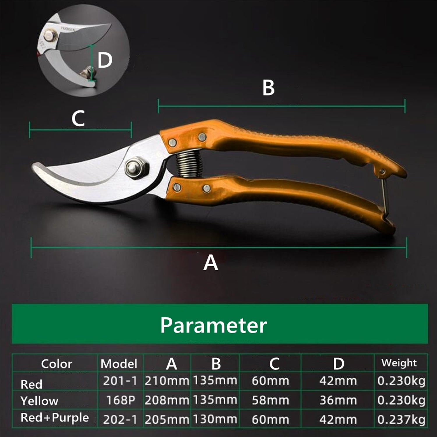 Gardening Tools - Garden Shears Pruners Scissor (1 Pc) Gardening Tools - Garden Shears Pruners Scissor (1 Pc)